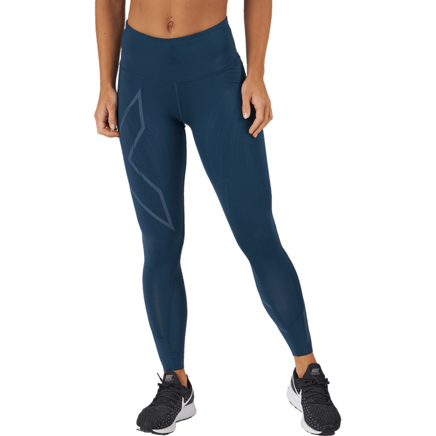 Lgt Speed Mid-rise Comp Tight Moonlight/moonlight Reflective