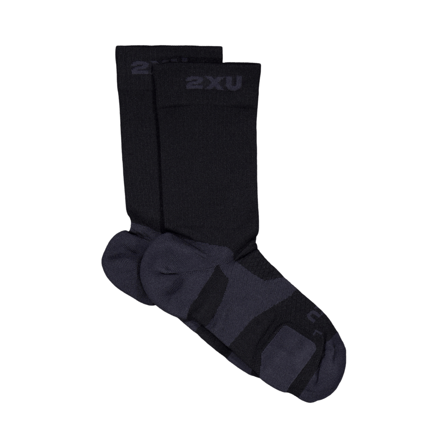 Vectr Light Cushion Crew Sock Black/titanium