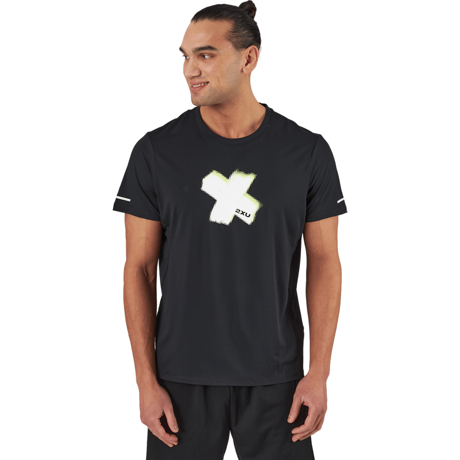 Light Speed Tee Black White X/white Reflective