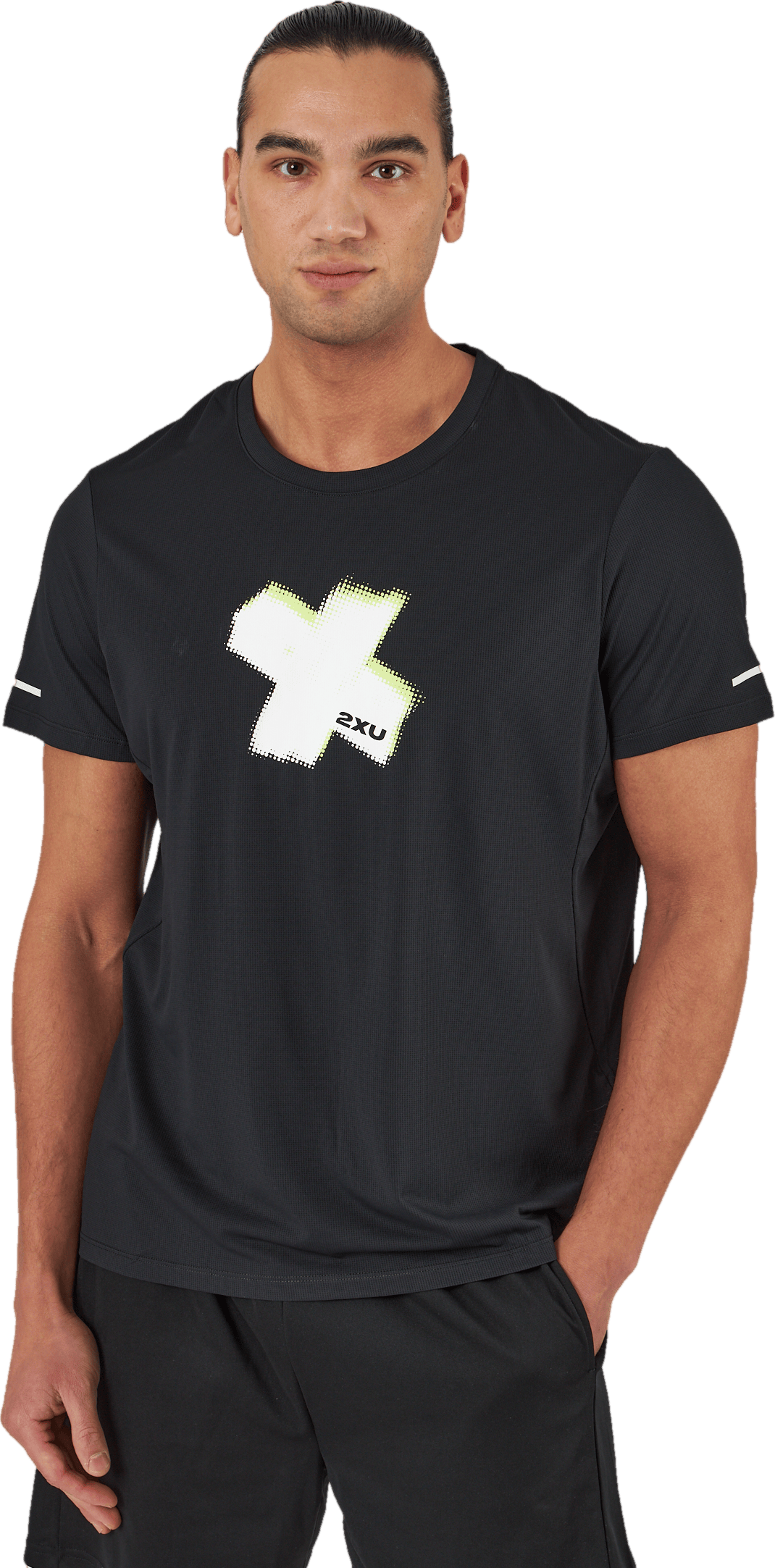 Light Speed Tee Black White X/white Reflective - Bild 2