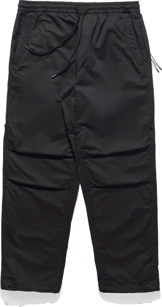 Snocord Loose Track Pants Orga Black