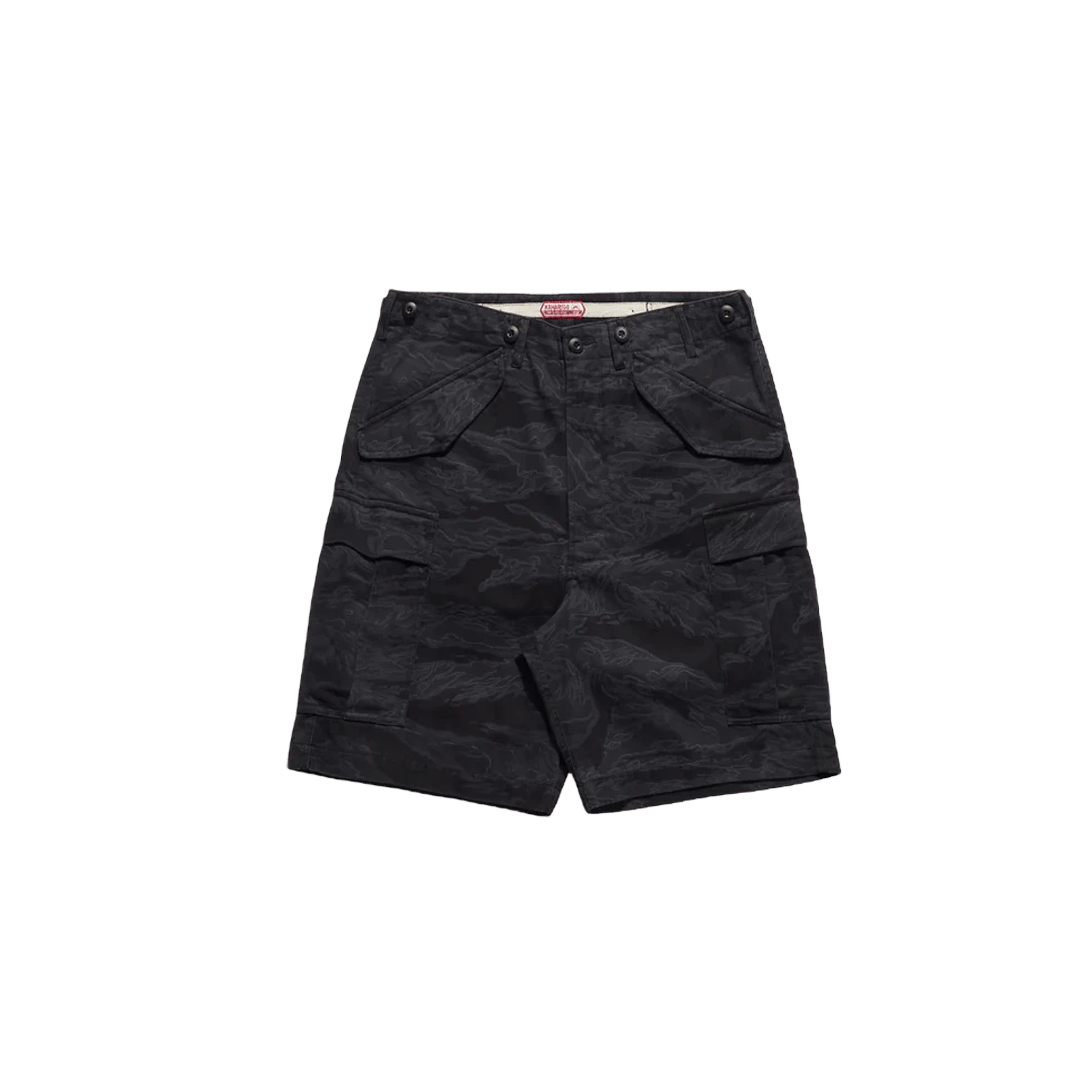 Tigerstripe Loose Cargo Shorts Subdued Night