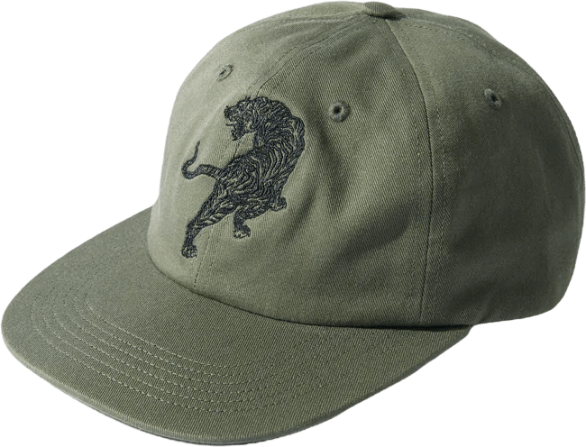 Sak Yant 6 Panel Cap Cotton Tw Olive, Male, Odevy, čiapky a čiapky, Zelená, ONESIZE