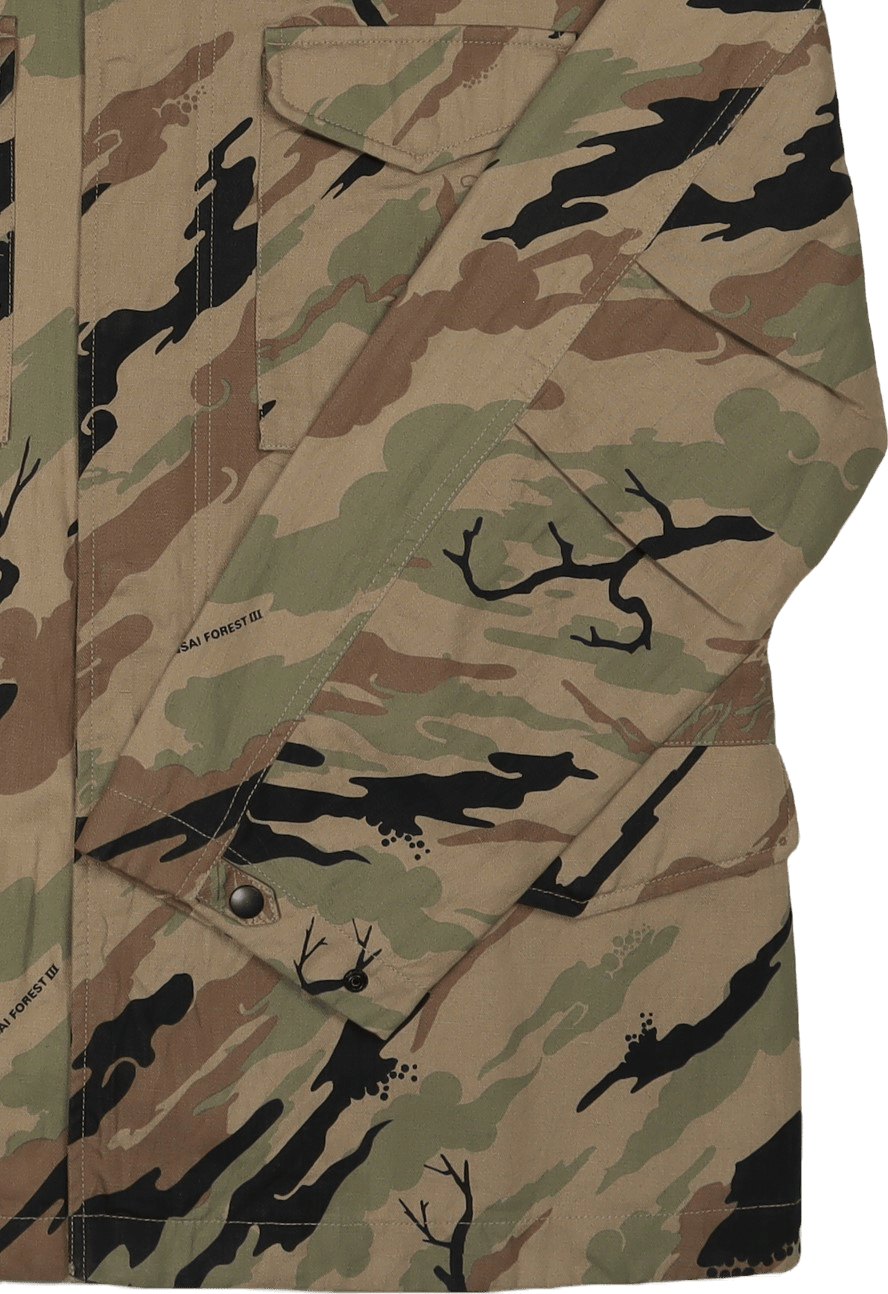 Camo Modified M65 Jacket Cotto Woodland - Bild 3
