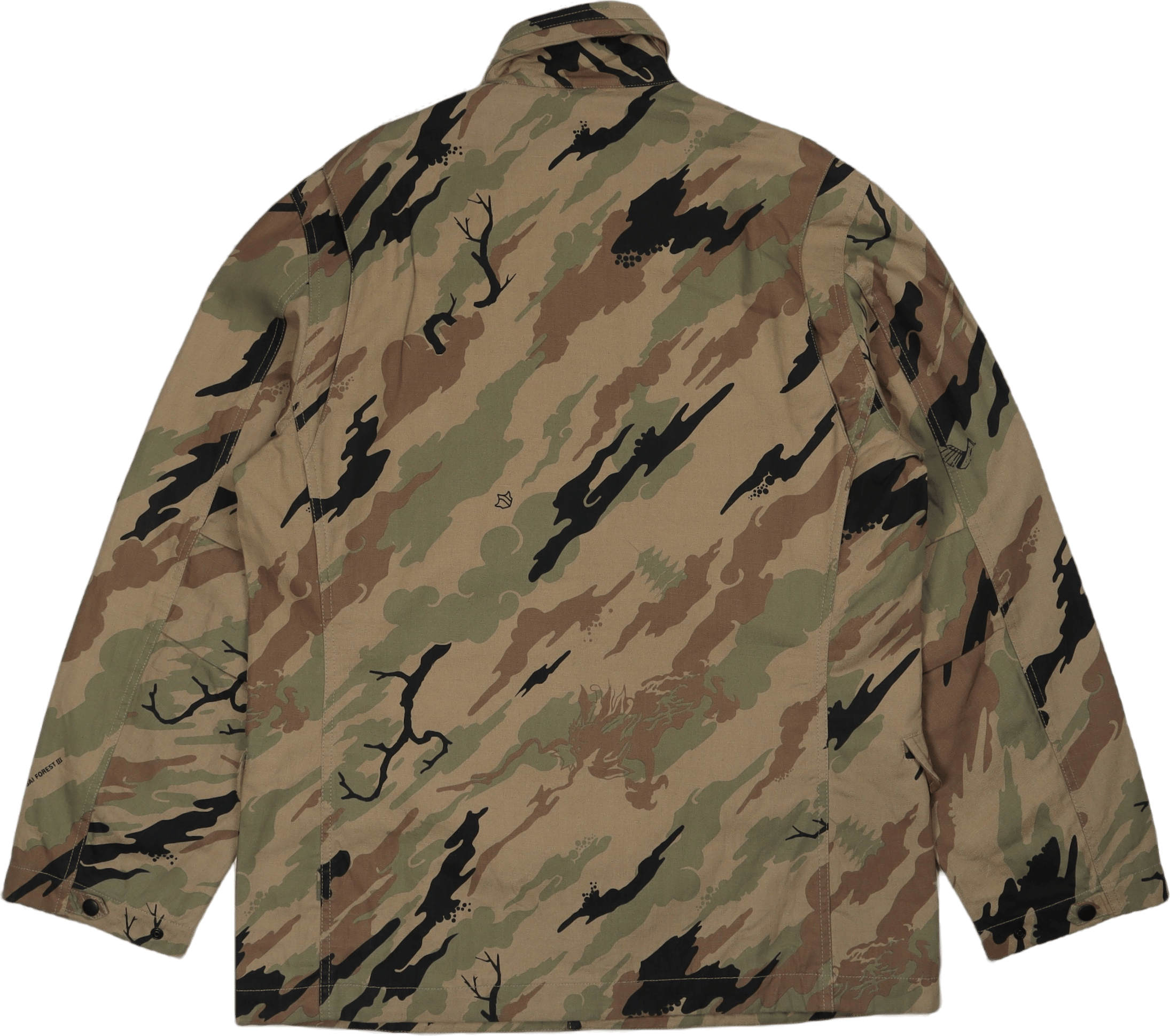 Camo Modified M65 Jacket Cotto Woodland - Bild 5