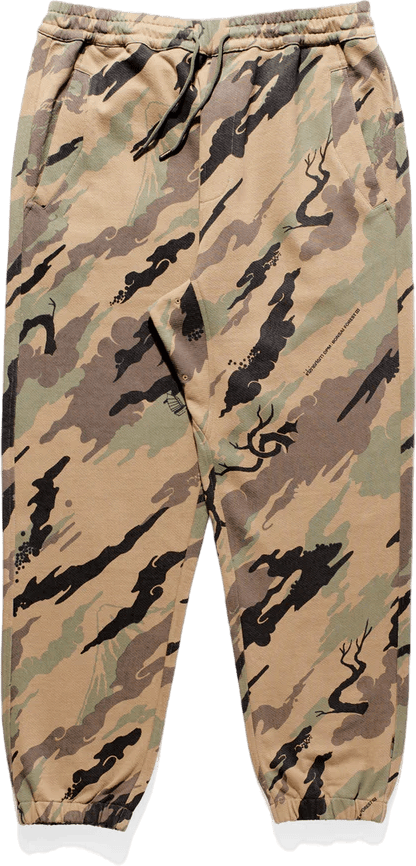 Camo Sweatpants Organic Cotton Woodland