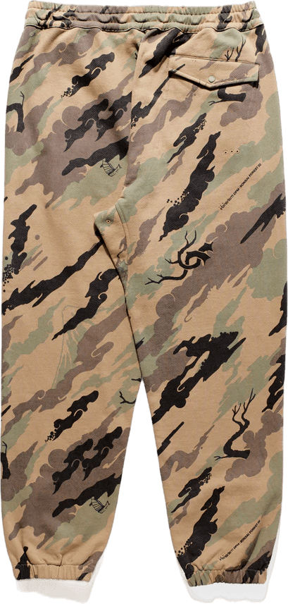 Camo Sweatpants Organic Cotton Woodland - Bild 2