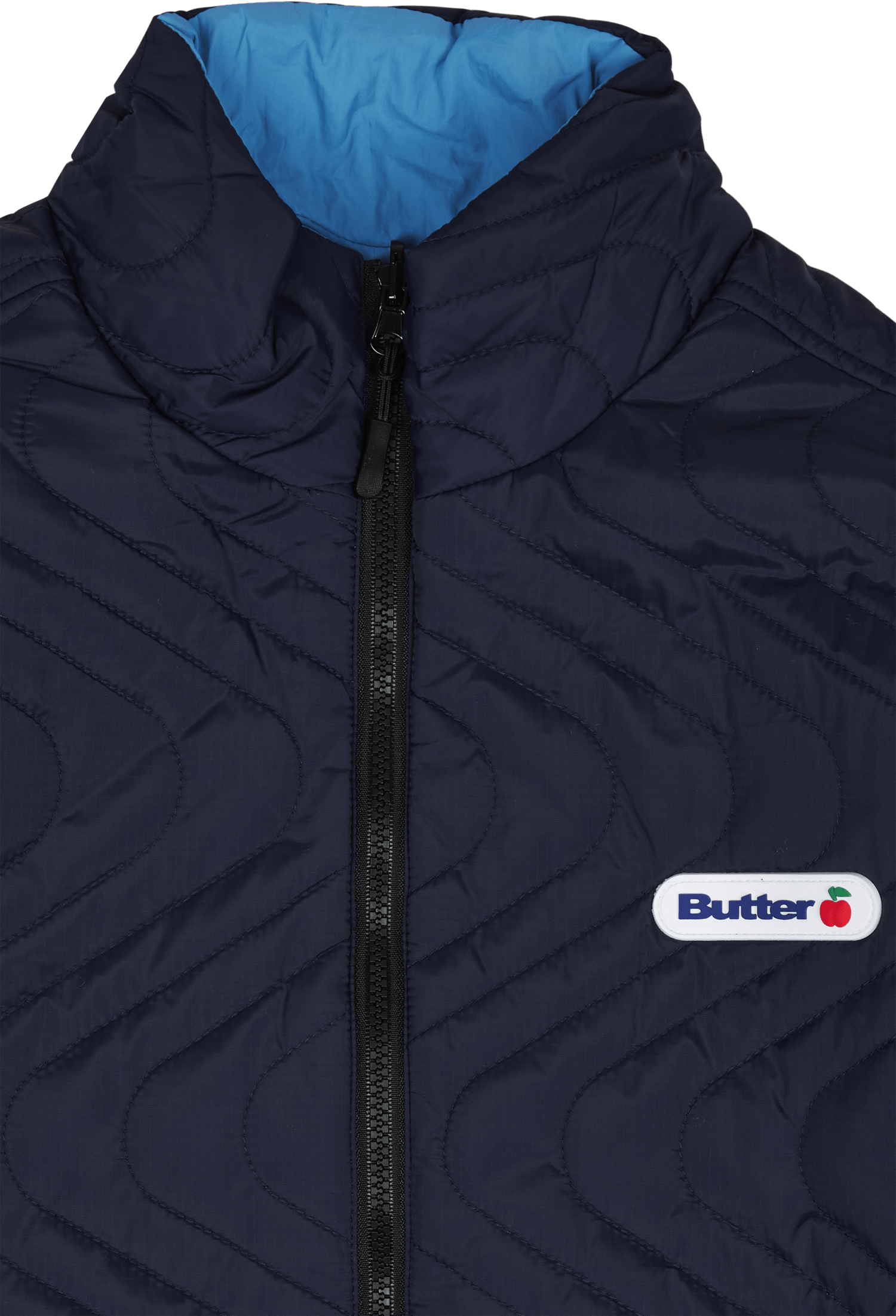 Quilted Reversble Jacket Navy/blue - Bild 3