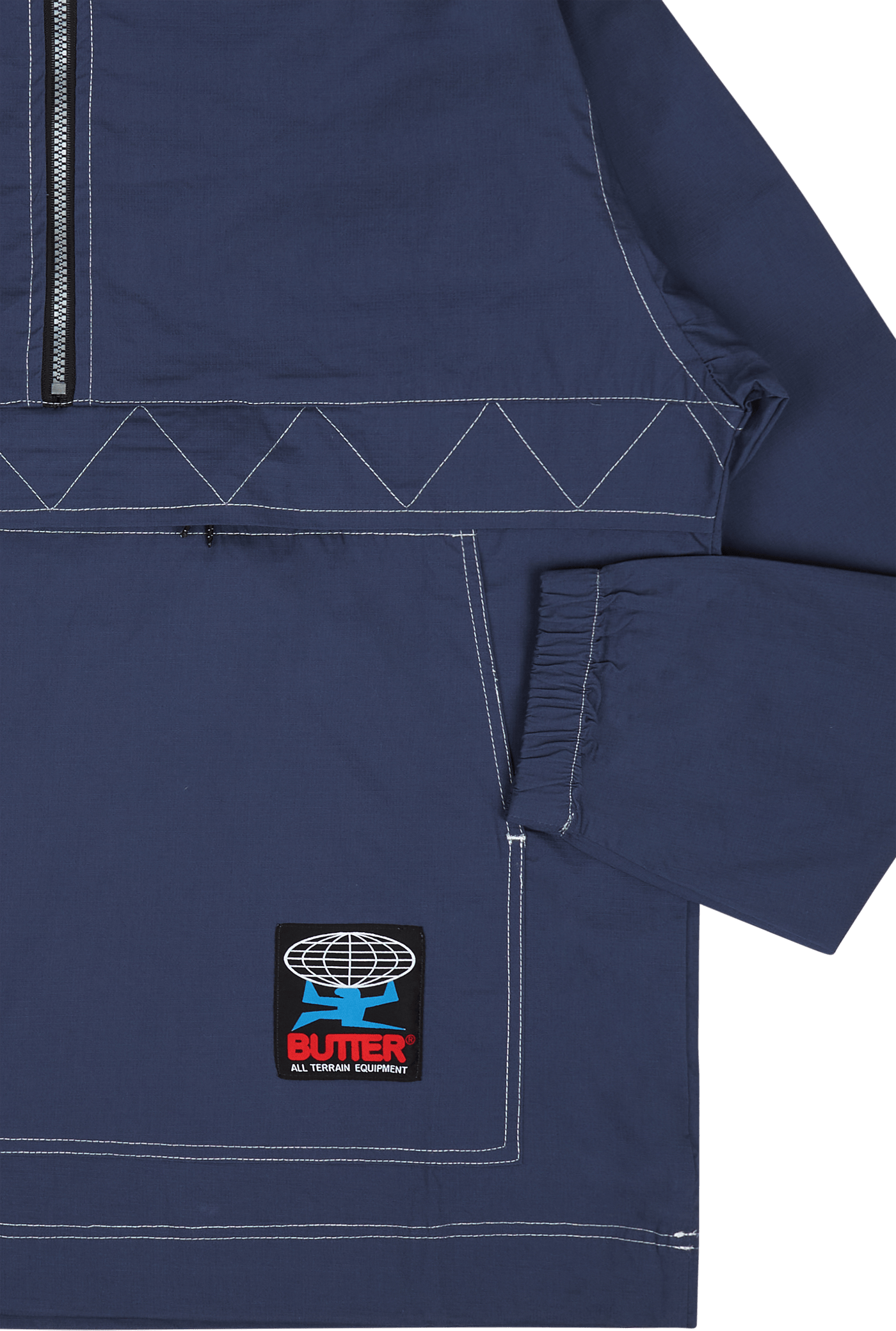 Terrain Contrast Stitch Jacket Navy - Bild 4