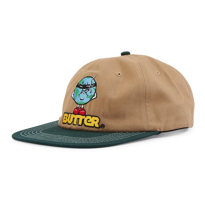 Blindfold 6 Panel Cap Khaki / Forest, Unisex, Odzież, czapki i czapki, Zielony, ONESIZE