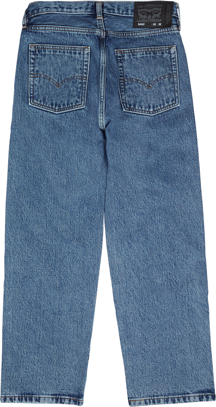 Skate Baggy 5 Pocket New Med Indigo - Flat Finish - Bild 2