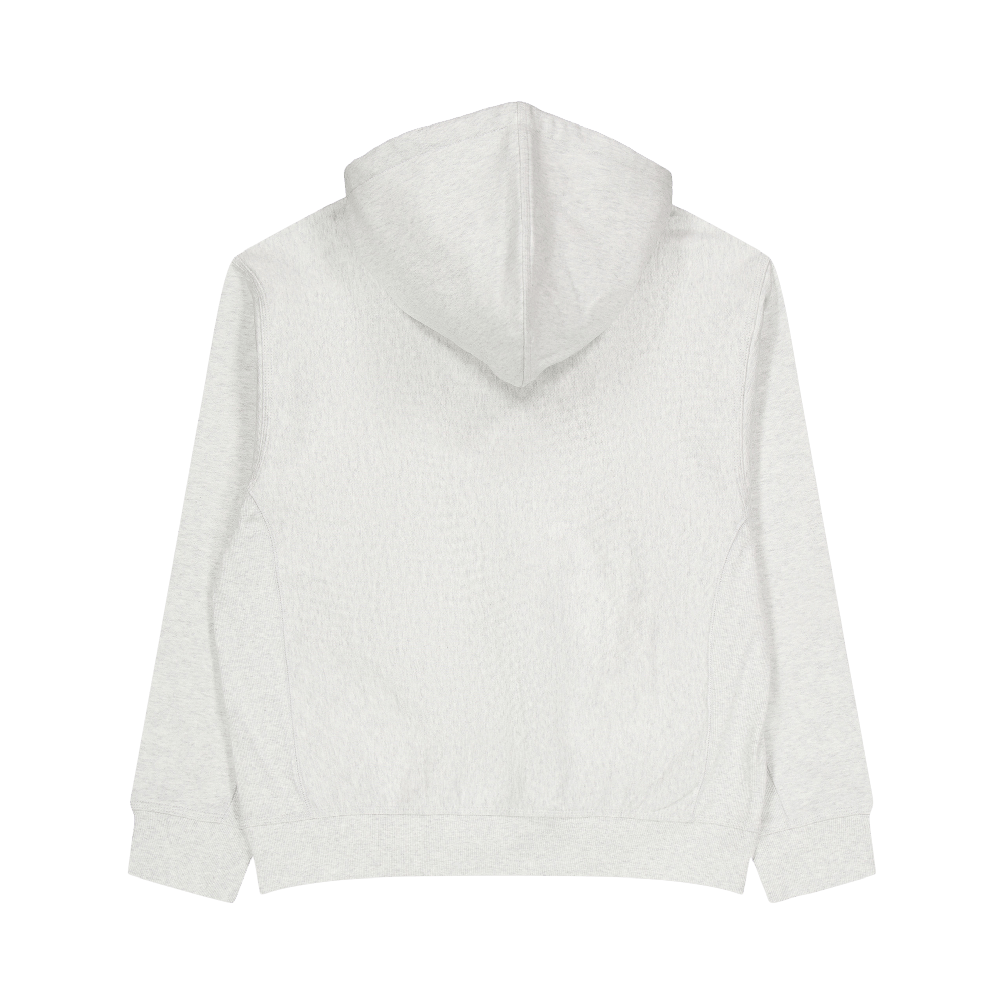 Hooded American Script Sweat Ash Heather - Bild 2