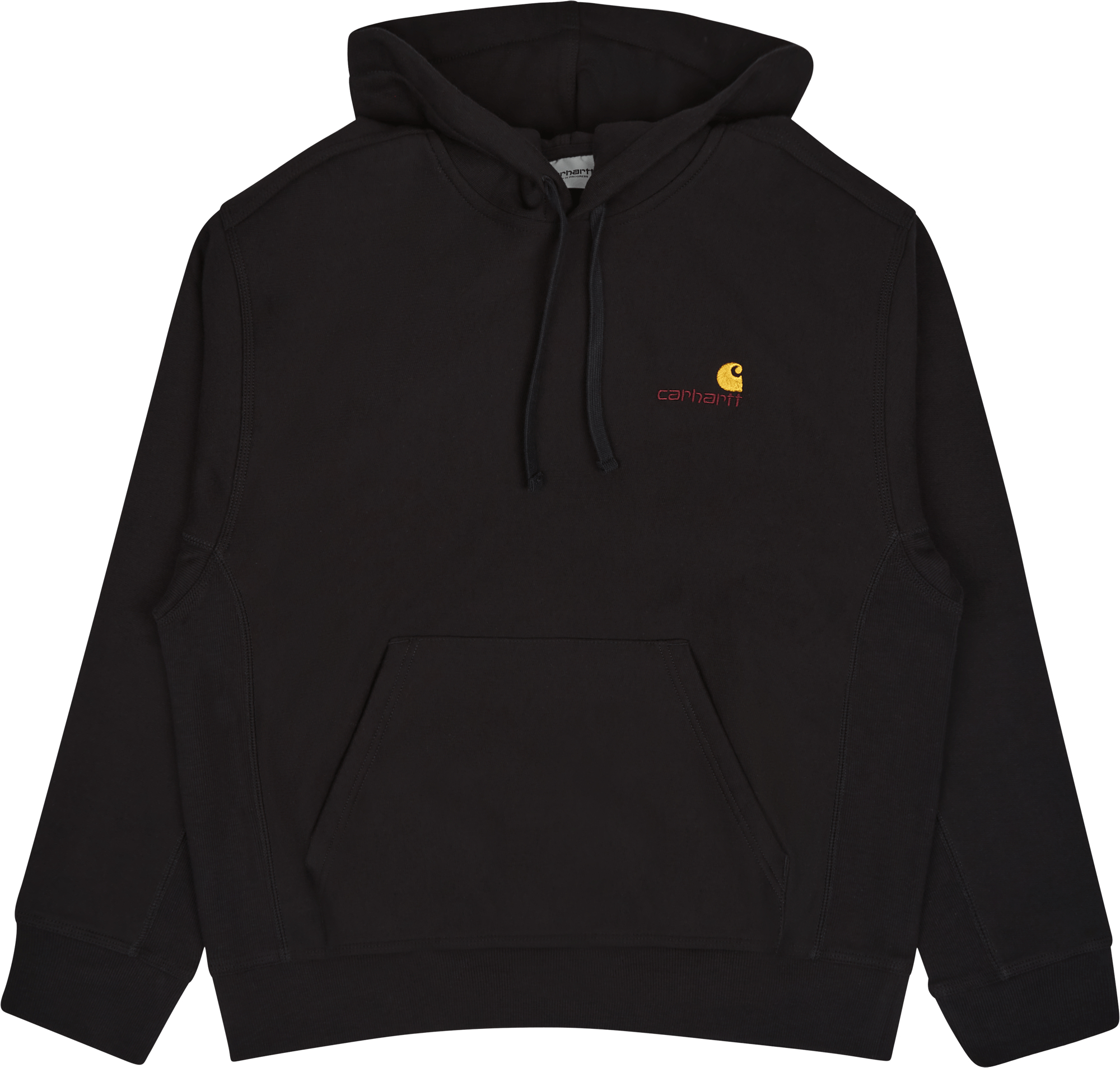 Hooded American Script Sweat Black, Unisex, Vêtements, sweats à capuche et pulls molletonnés, Noir, S