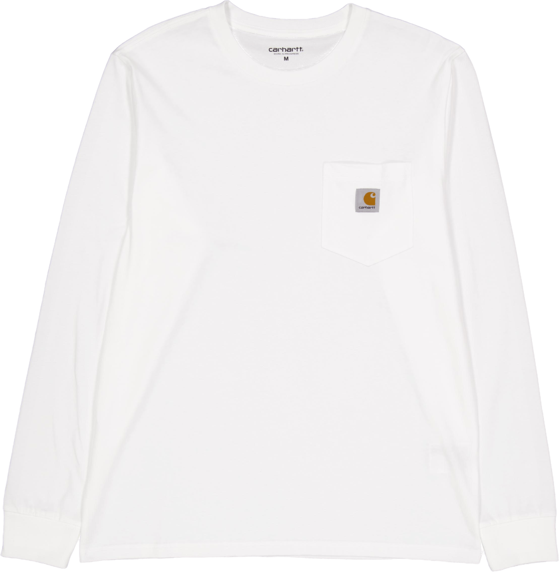 L/s Pocket T-shirt White
