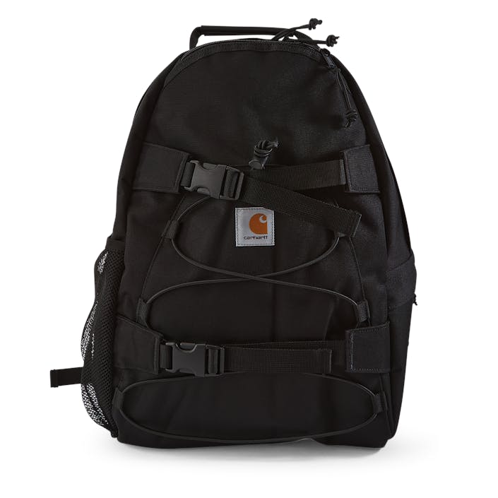 Kickflip Backpack Black, Unisex, Ekwipunek, torby i plecaki, Czarny, ONESIZE