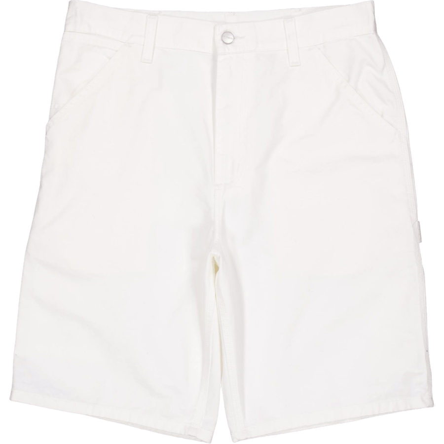 Single Knee Short Off-white
