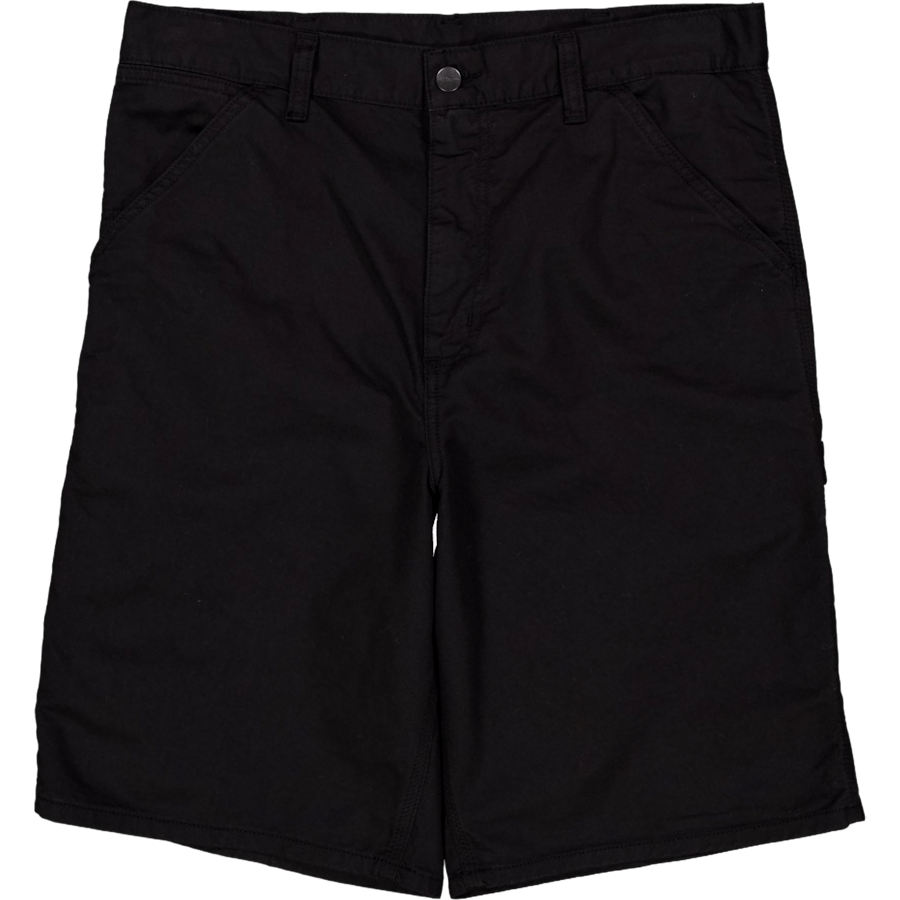 Single Knee Short Black