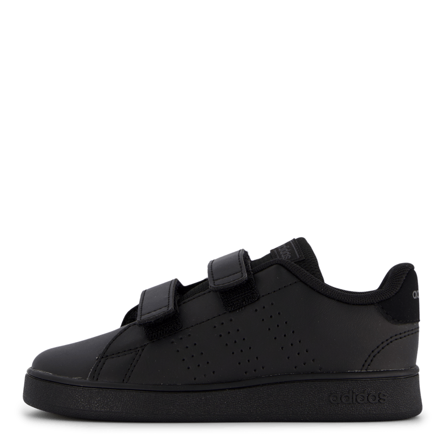 Advantage Lifestyle Court Two Hook-and-Loop Shoes Core Black / Core Black / Grey Six