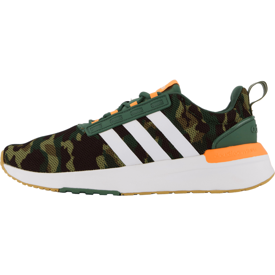 Racer TR21 Cloudfoam Lifestyle Running Shoes Green Oxide / Cloud White / Screaming Orange