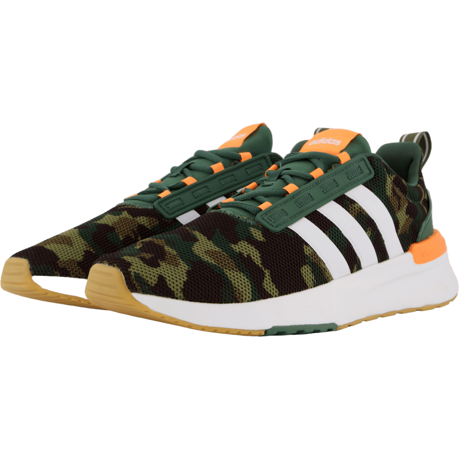 Racer TR21 Cloudfoam Lifestyle Running Shoes Green Oxide / Cloud White / Screaming Orange - Bild 2