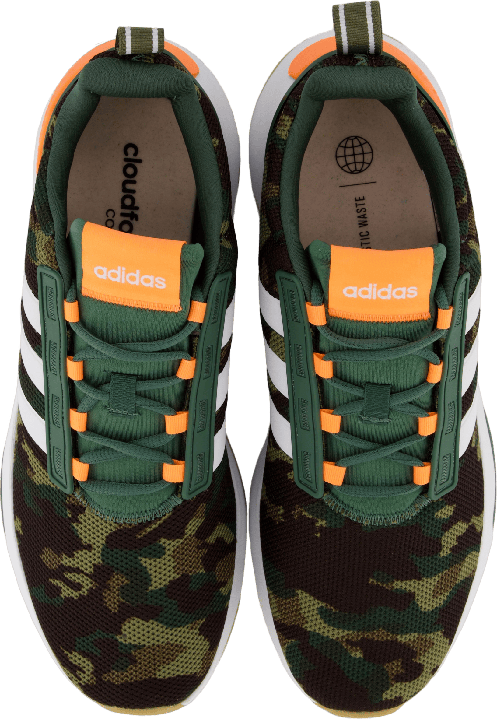 Racer TR21 Cloudfoam Lifestyle Running Shoes Green Oxide / Cloud White / Screaming Orange - Bild 6