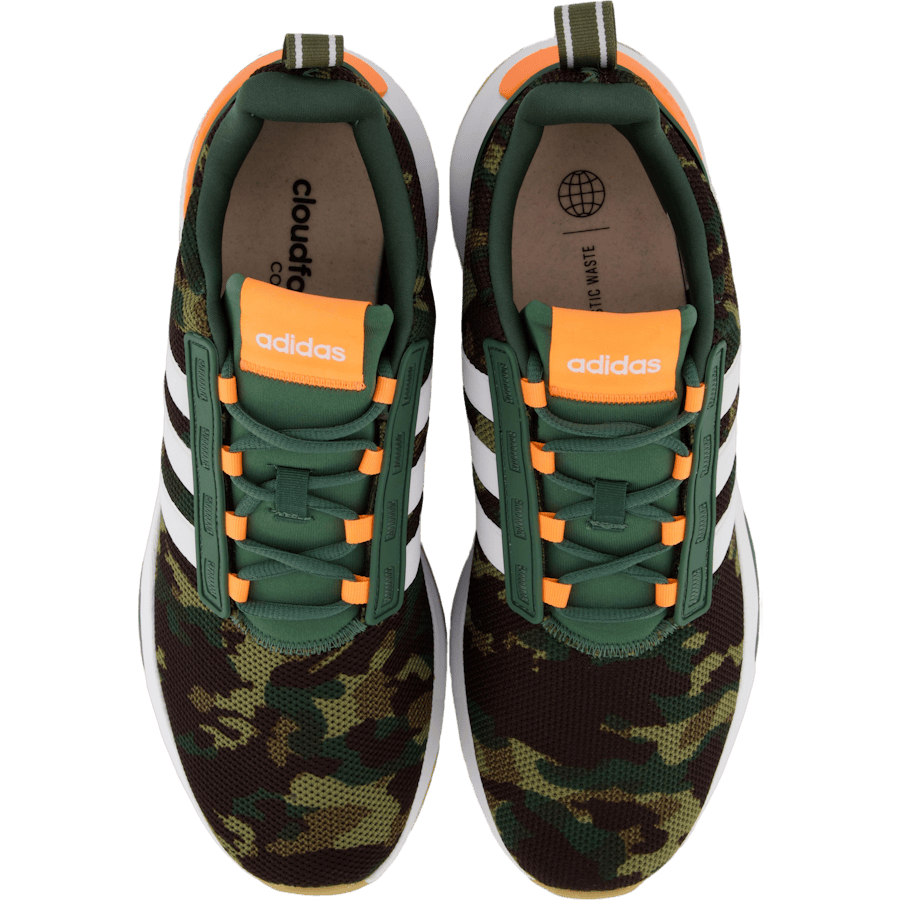 Racer TR21 Cloudfoam Lifestyle Running Shoes Green Oxide / Cloud White / Screaming Orange - Bild 6