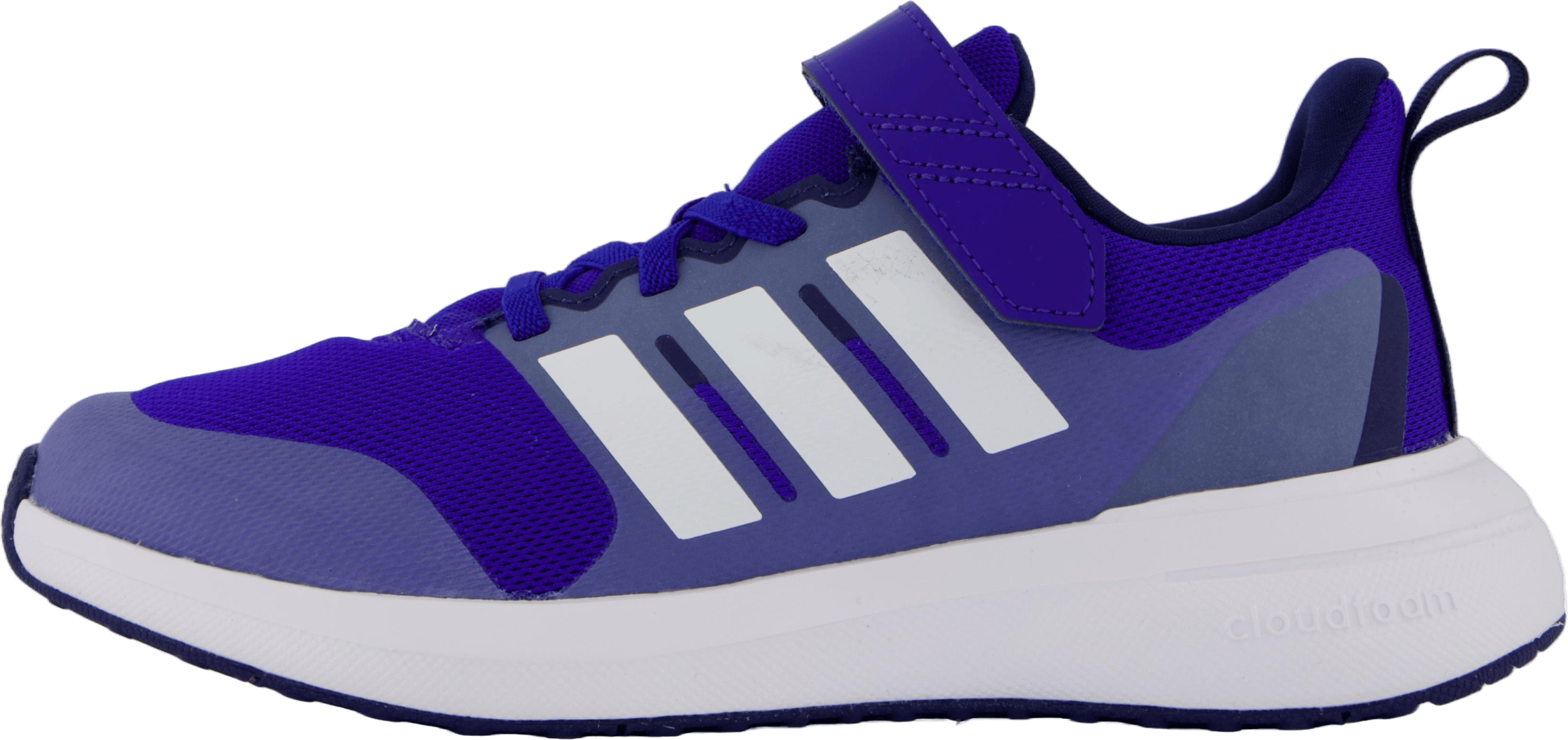 FortaRun 2.0 Cloudfoam Elastic Lace Top Strap Shoes Lucid Blue / Cloud White / Blue Fusion