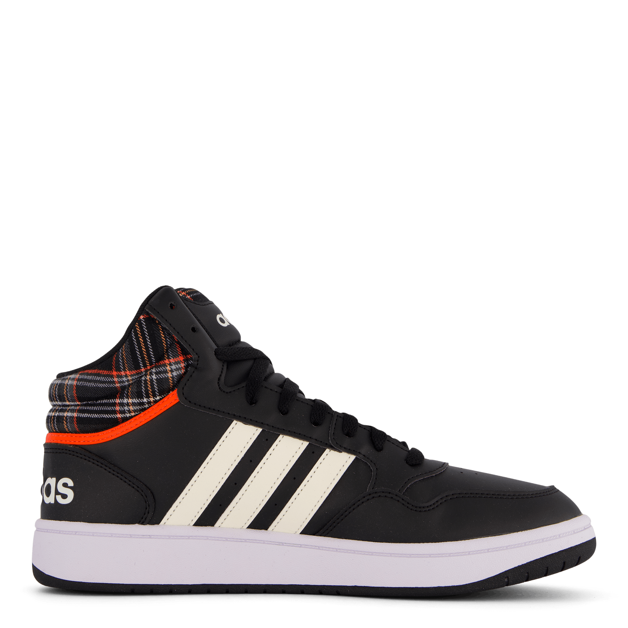 adidas hoops mid top leather mens trainers