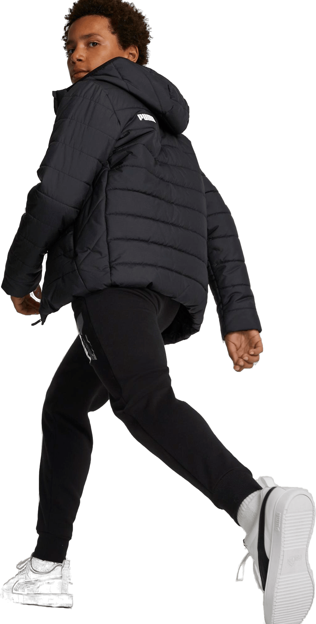 Ess Hooded Padded Jacket Puma Black - Bild 2