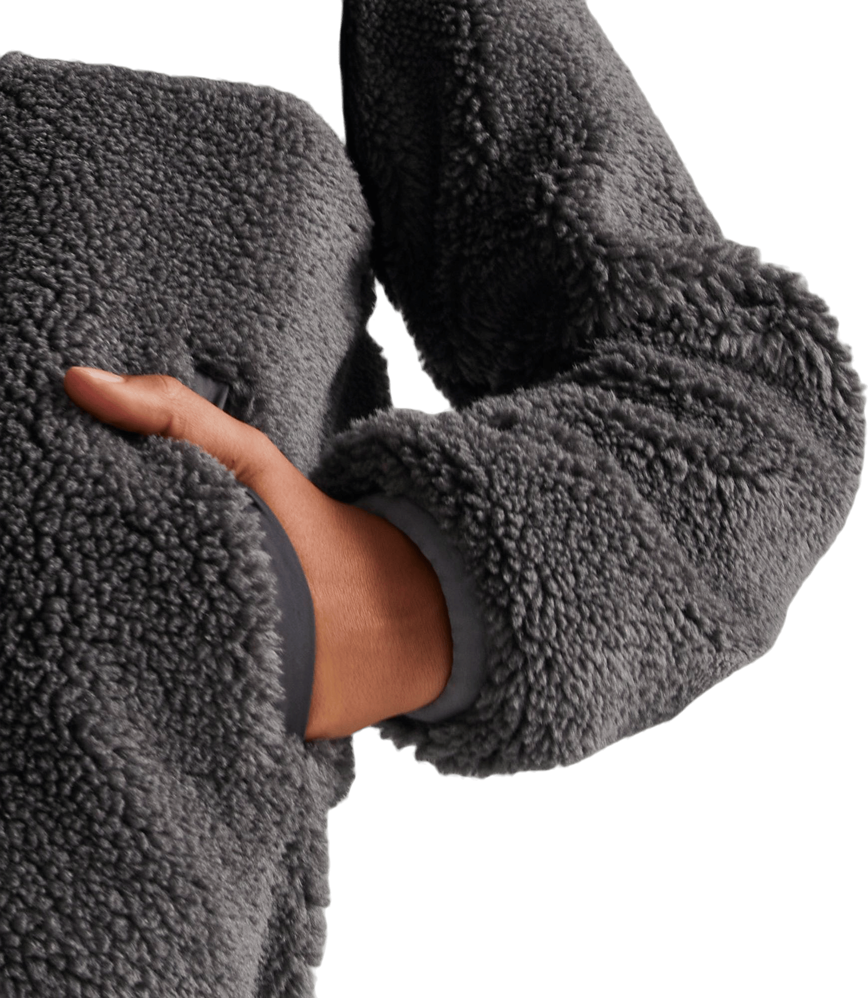 Sherpa Jacket Puma Black - Bild 4