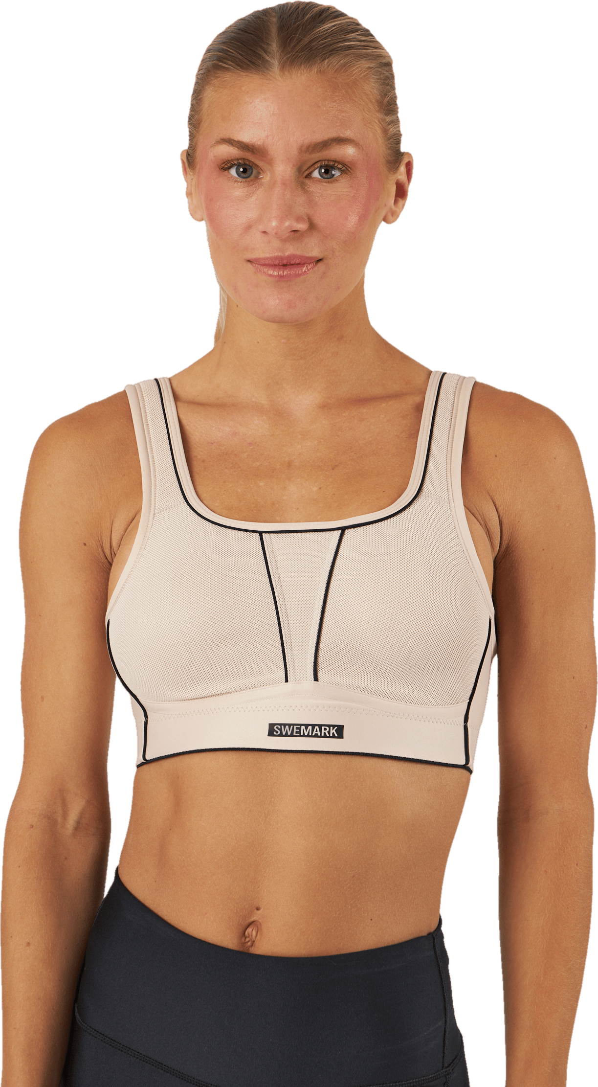 Movement Sports Bra Beige, Female, Kleding, Sport bh, Training, Beige, 75 B