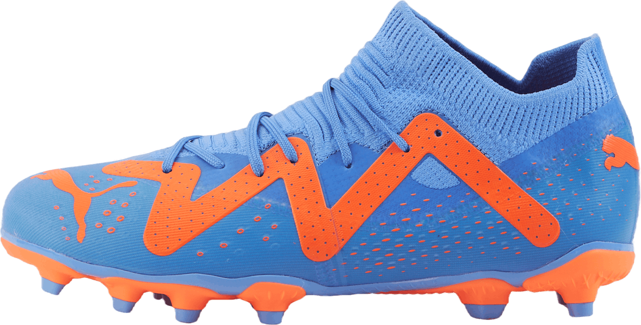 Future Match Fg/ag Jr Blue Glimmer-puma White-ultra, Unisex, Sko, Fotballsko, Fotball, Blå, EU 37