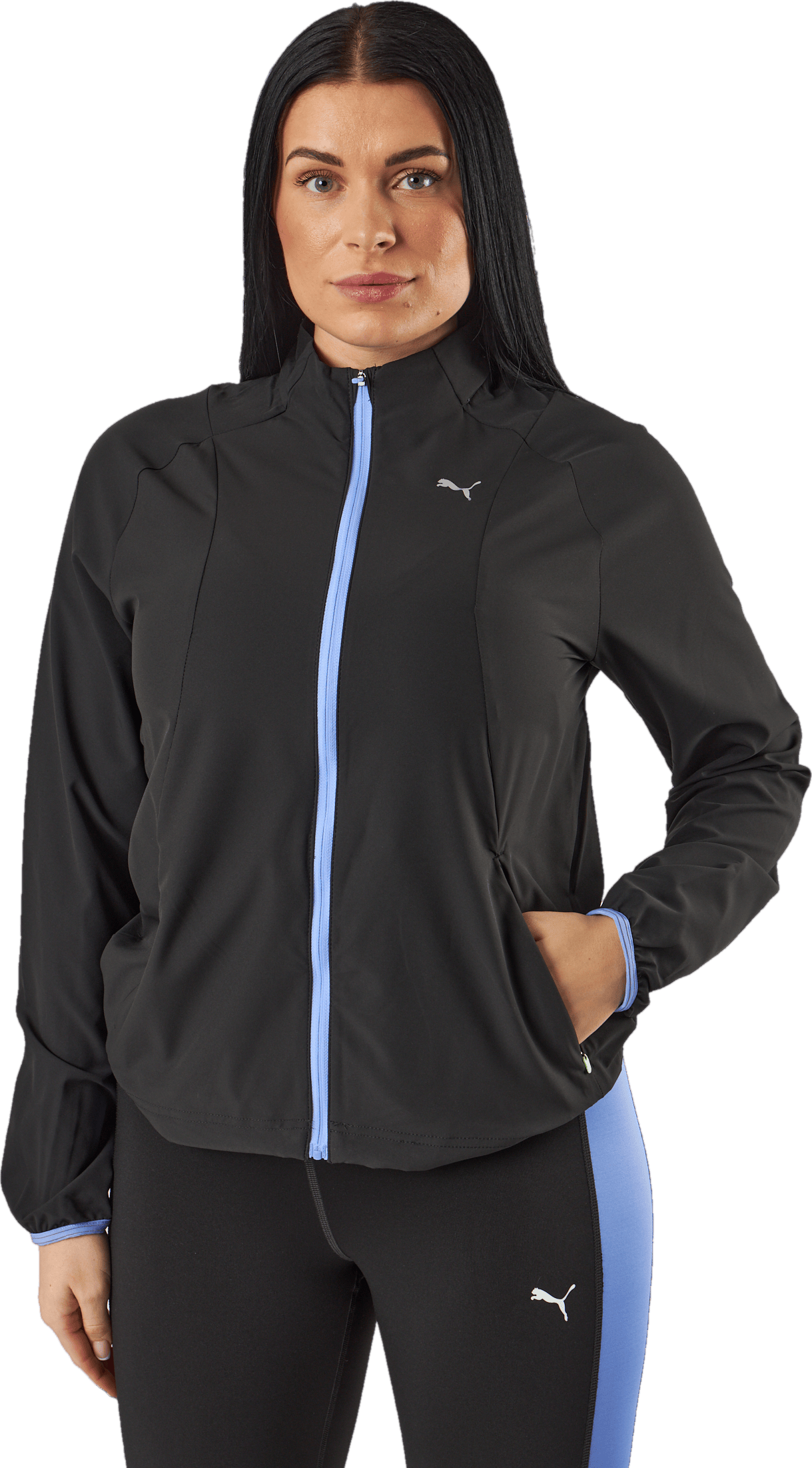 Run Ultraweave Jacket W Puma Black, Female, Odzież, kurtki, Bieganie, Czarny, L