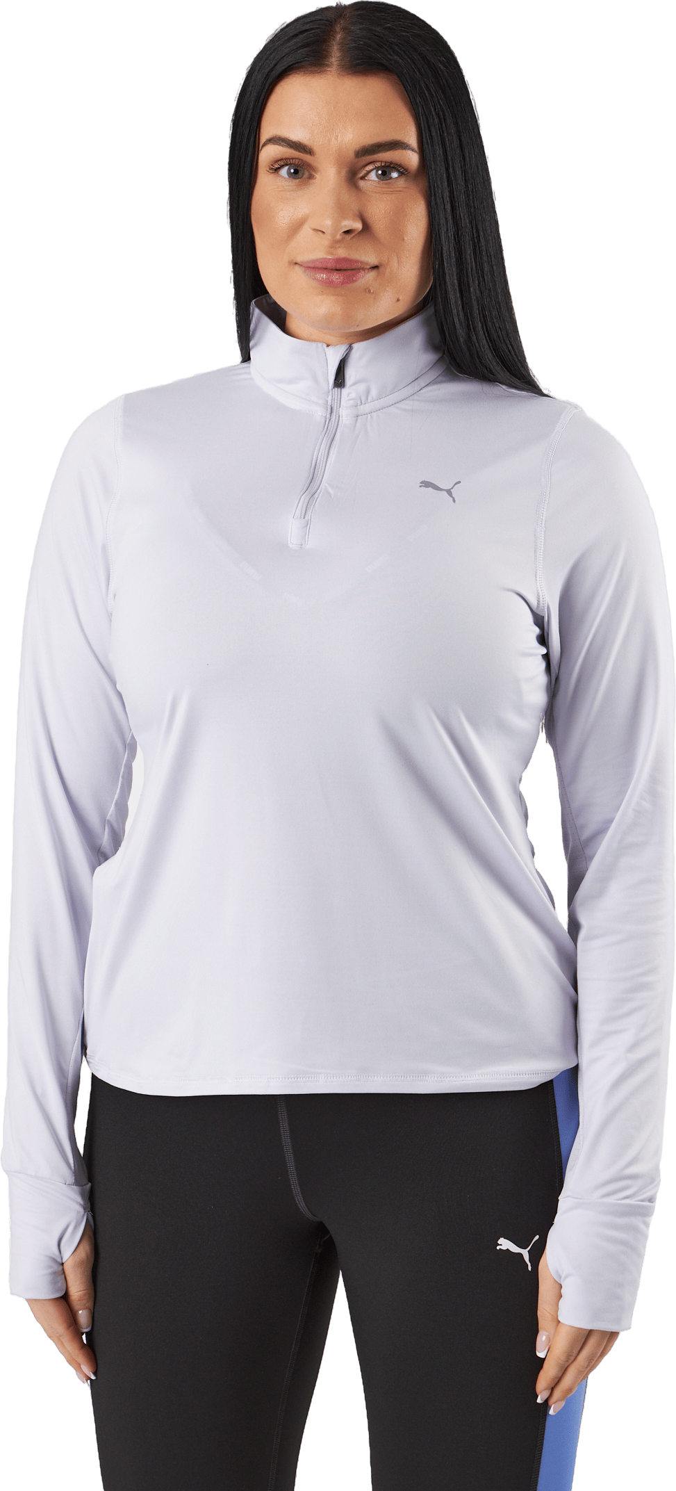 Run Favorite 1/4 Zip W Spring Lavender