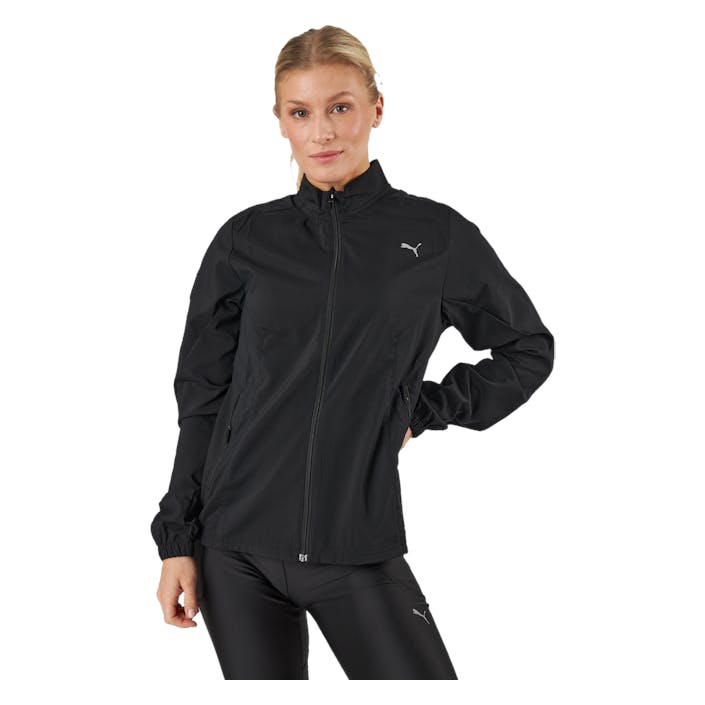 Run Favorite Woven Jacket W Puma Black, Female, Apparels, jackets, Running, Black, XS