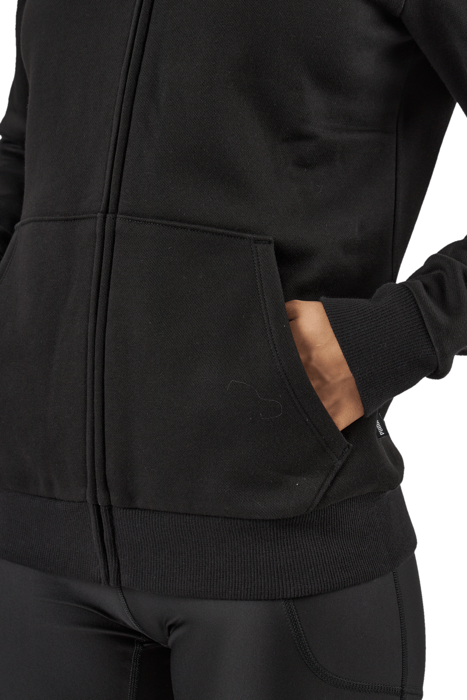 Ess Small Logo Full-zip Hoodie Puma Black - Bild 5