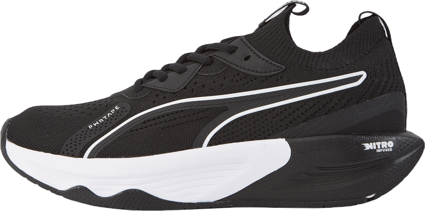 Pwr Xx Nitro Luxe Wn S Puma Black-puma White, Female, Shoes, Running shoes, Running, Black, UK 7,5