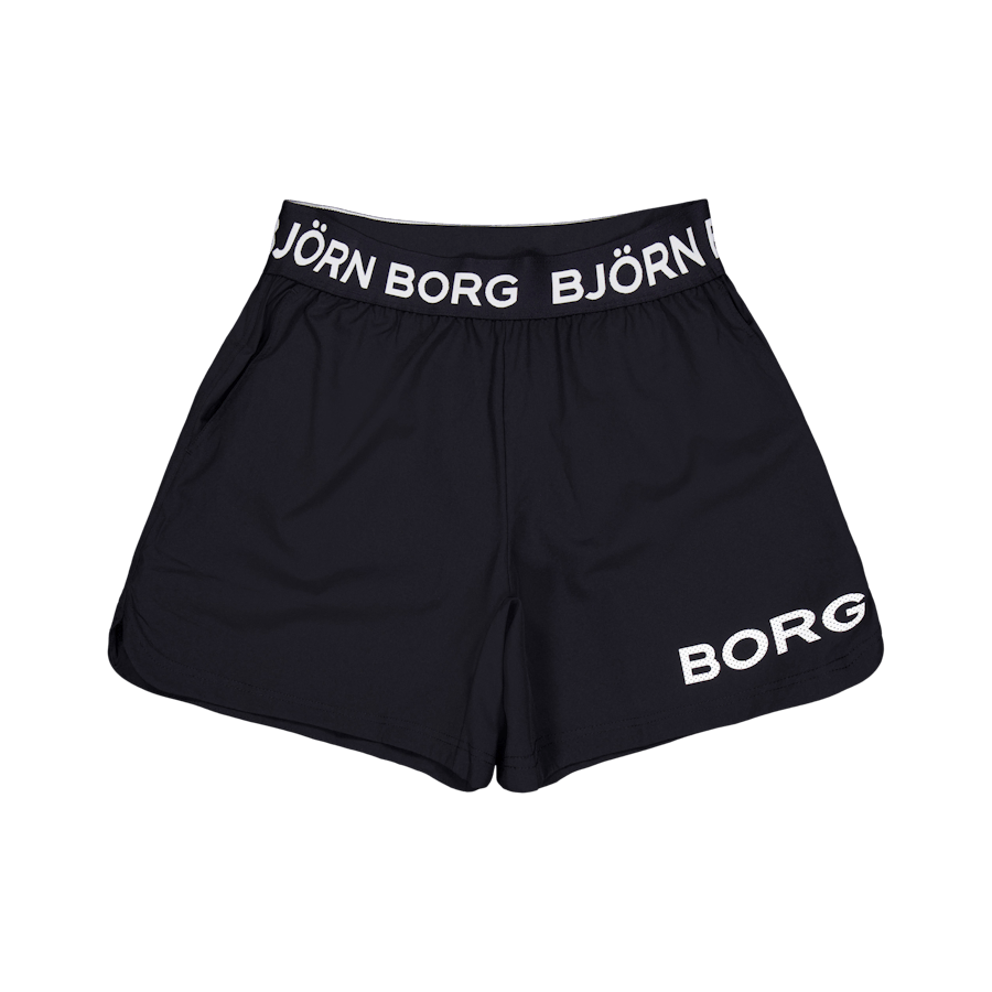 Borg Short Shorts Black Beauty