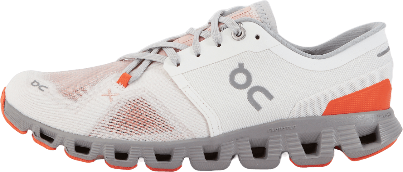 Cloud X 3 Ivory | Alloy, Female, Shoes, Running shoes, Running, Multi color, EU 38