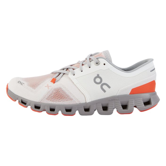 Cloud X 3 Ivory | Alloy, Female, Shoes, Running shoes, Running, Multi color, EU 38