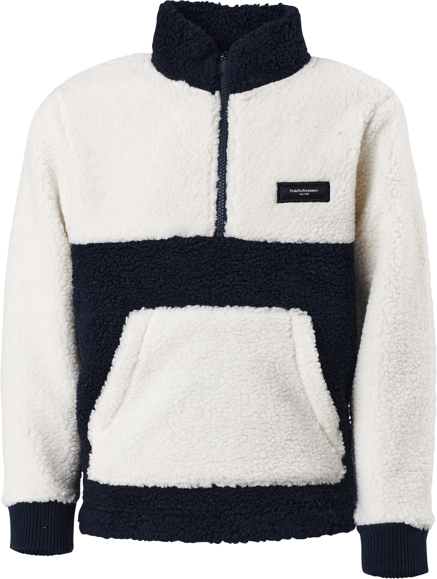 Junior Original Pile Blocked Offwhite-blue S, Unisex, Vaatteet, takit, 150