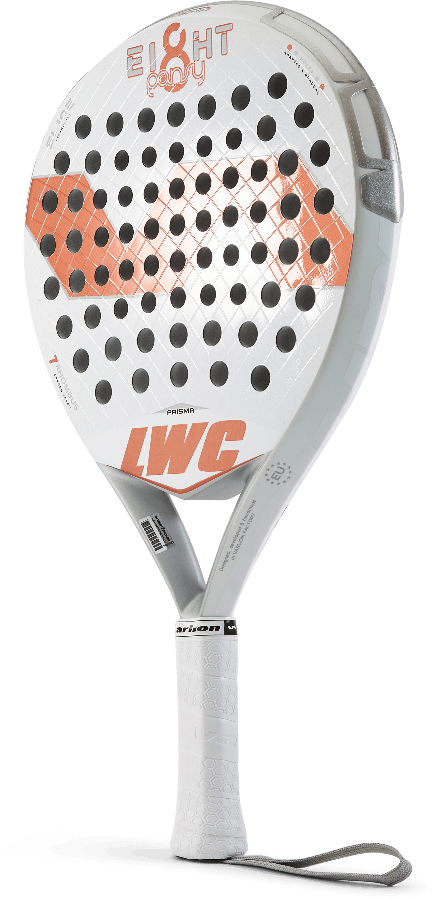 Lw Carbon 8 Prisma Pansy, Unisex, Utrustning, racketar, Padel, ONESIZE