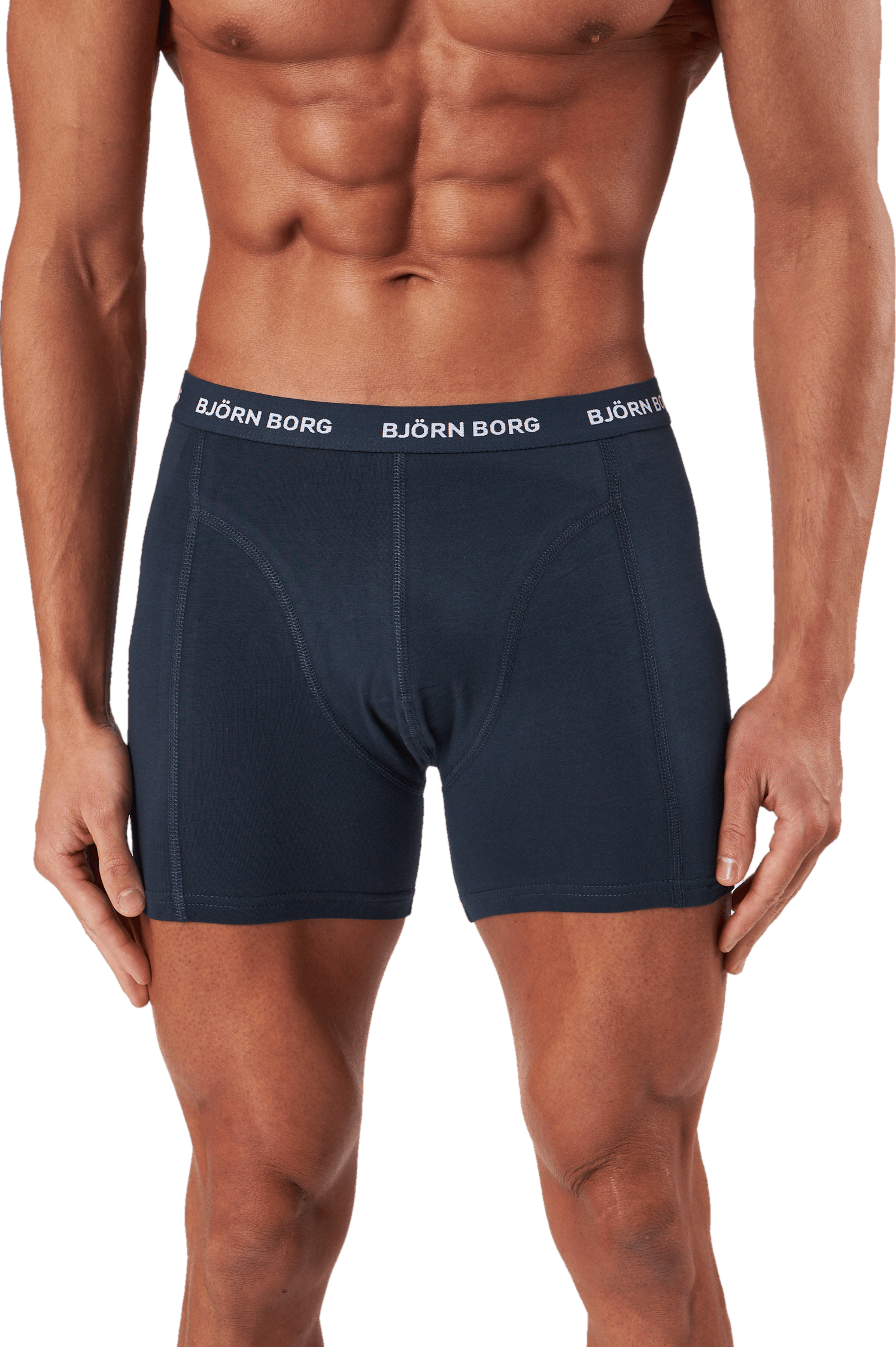 Cotton Stretch Boxer 5p Multipack 2, Male, Apparels, Underwear, Blue, XXL