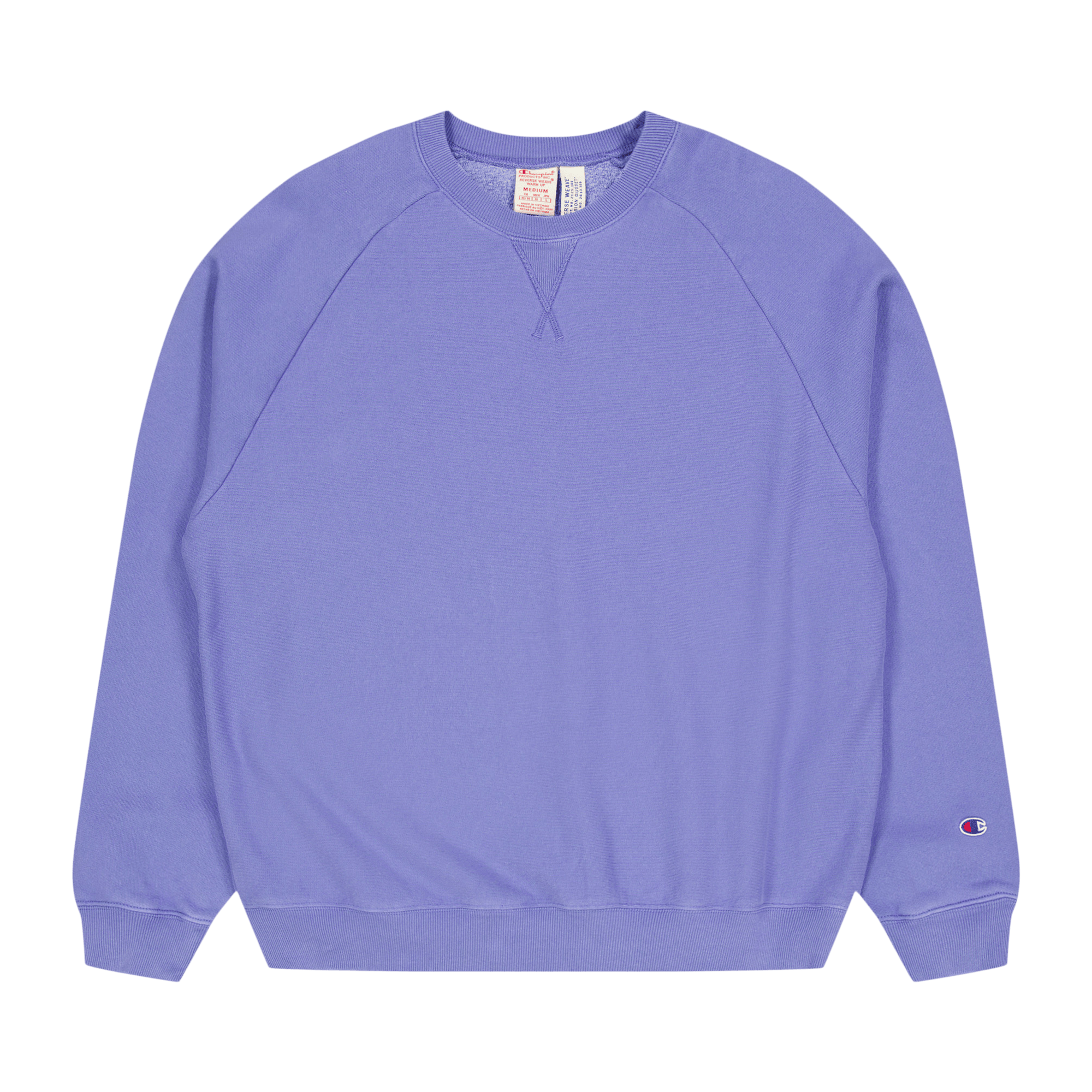 Crewneck Sweatshirt Bleached Denim