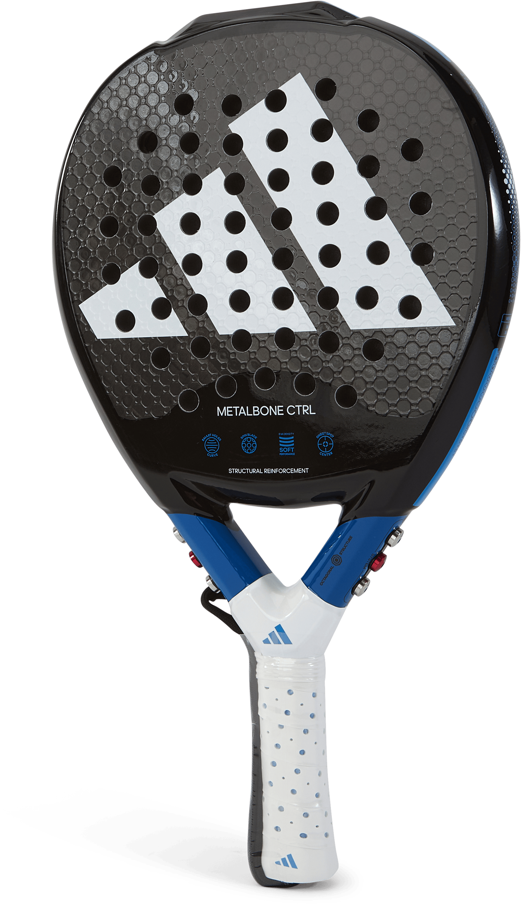 Metalbone Ctrl 3.2 Black/blue, Unisex, Utrustning, racketar, Padel, ONESIZE