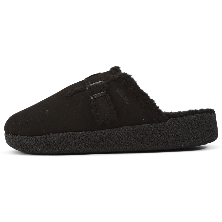 Flores Mule – Micro Fiber Blac Black