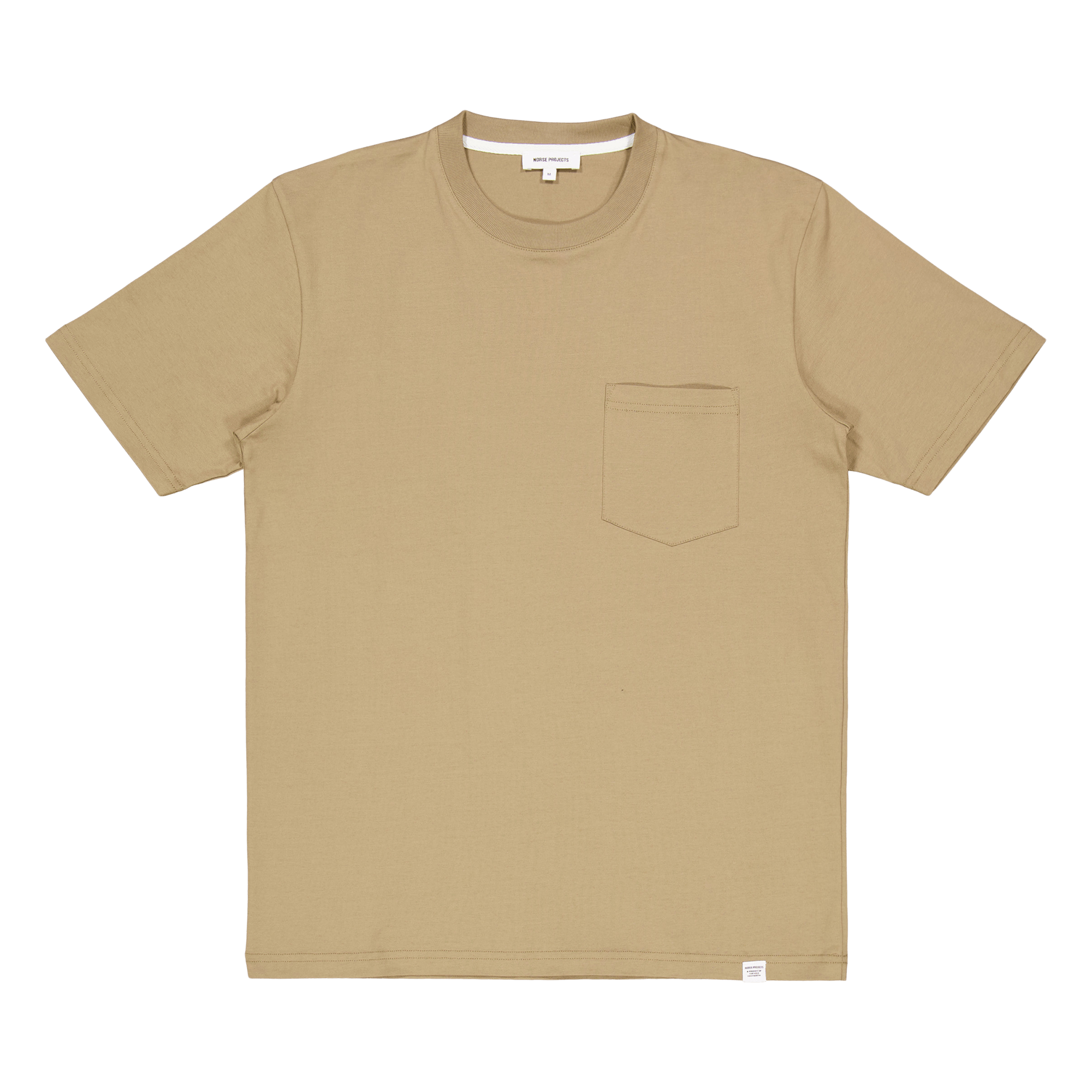 Johannes Standard Pocket Ss Utility Khaki, Male, Abbigliamento, Maglietta, Beige, XL