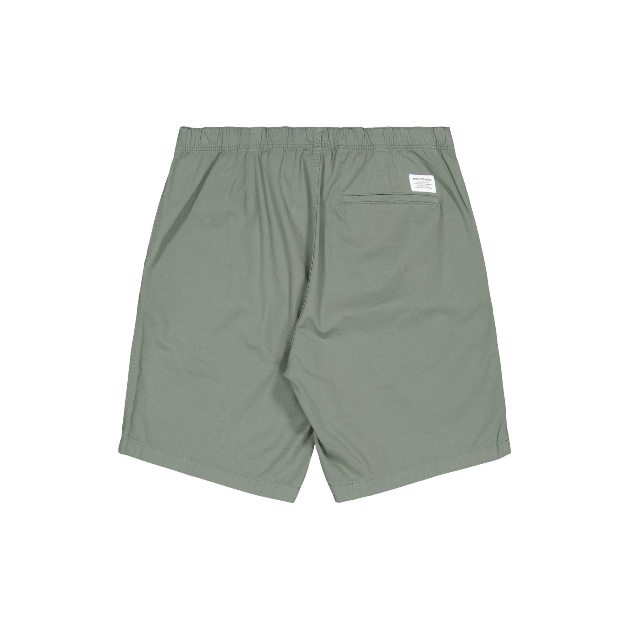 Ezra Light Twill Shorts Dried Sage Green - Bild 2