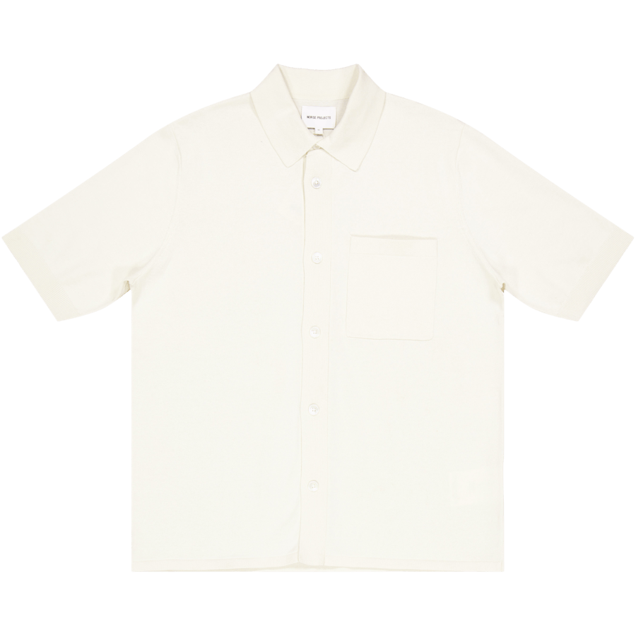 Rollo Cotton Linen Ss Shirt Kit White
