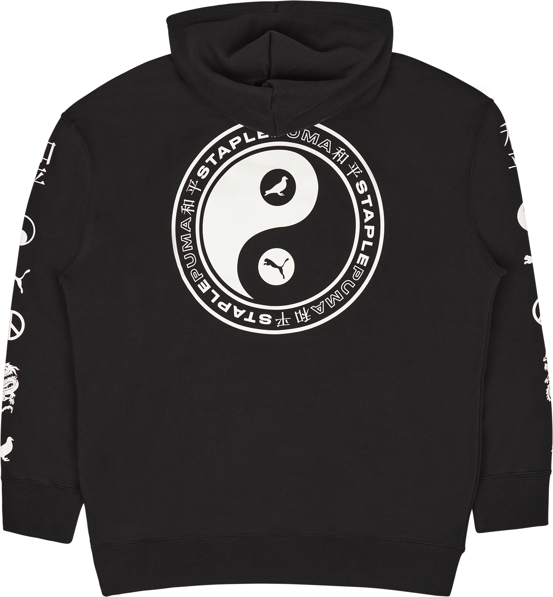 Puma X Staple Graphic Hoodie T Black - Bild 2